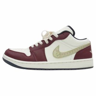 ナイキ(NIKE)のNIKE ナイキ スニーカー FJ5735-100 WMNS AIR JORDAN 1 LOW SE ウィメンズ エアジョーダン1 ロー Chinese New Year Year of the Dragon チャイニーズニューイヤー イヤーオブザドラゴン スニーカー 28cm【美品】【中古】(スニーカー)