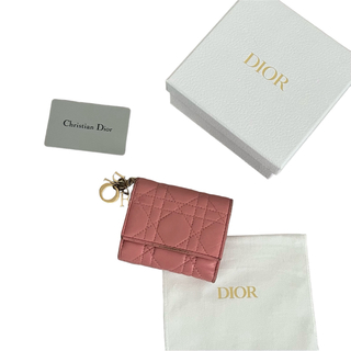 クリスチャンディオール(Christian Dior)の早い者勝ち Dior ディオール カナージュ ロータスウォレット 三つ折り財布 (財布)