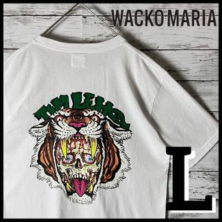 ワコマリア(WACKO MARIA)の【限定コラボ】ワコマリア×ティムリーハイ タイガースカルプリント Tシャツ 希少(Tシャツ/カットソー(半袖/袖なし))