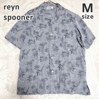 Reyn Spooner - レインスプーナー パイナップル柄 コットン100％ メンズ 半袖シャツ Mサイズ