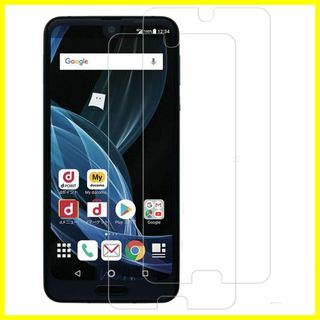 【特価商品】【2枚セット】For AQUOS R2 用 ガラスフィルム 強化ガラ(その他)