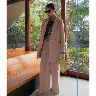 アメリヴィンテージ(Ameri VINTAGE)のameri RUSTIC LINEN JACKET &pants(セット/コーデ)