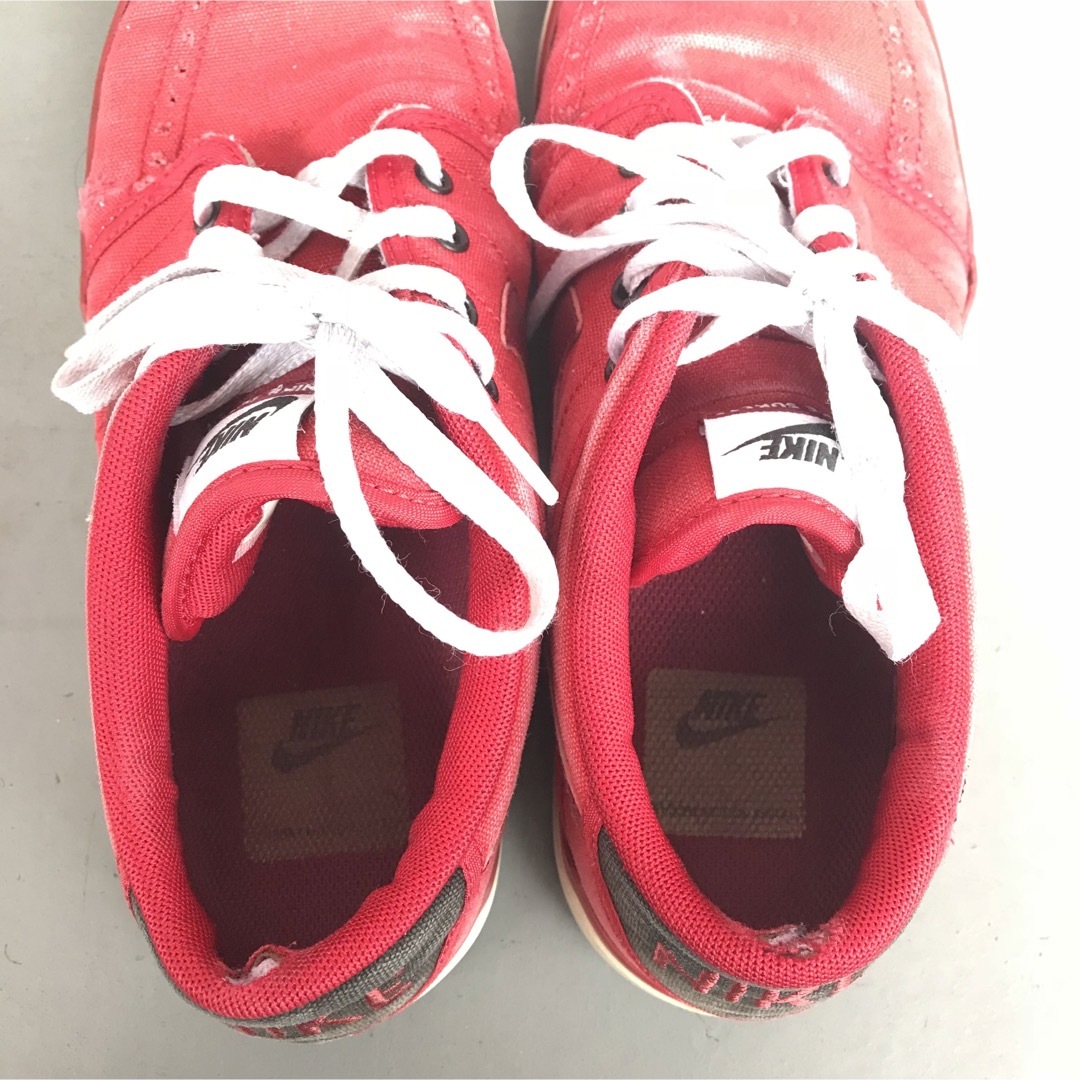 NIKE(ナイキ)のナイキ NIKE 靴 メンズ 合皮 ビジネス シンプル スニーカー レッド 赤 メンズの靴/シューズ(スニーカー)の商品写真