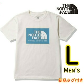 THE NORTH FACE - ノースフェイス 半袖Tシャツ カリフォルニアロゴT L ガーデニアホワイト