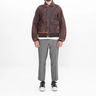 visvim 22aw ELMENDORF JKT IT (FR VEG.LB)(レザージャケット)