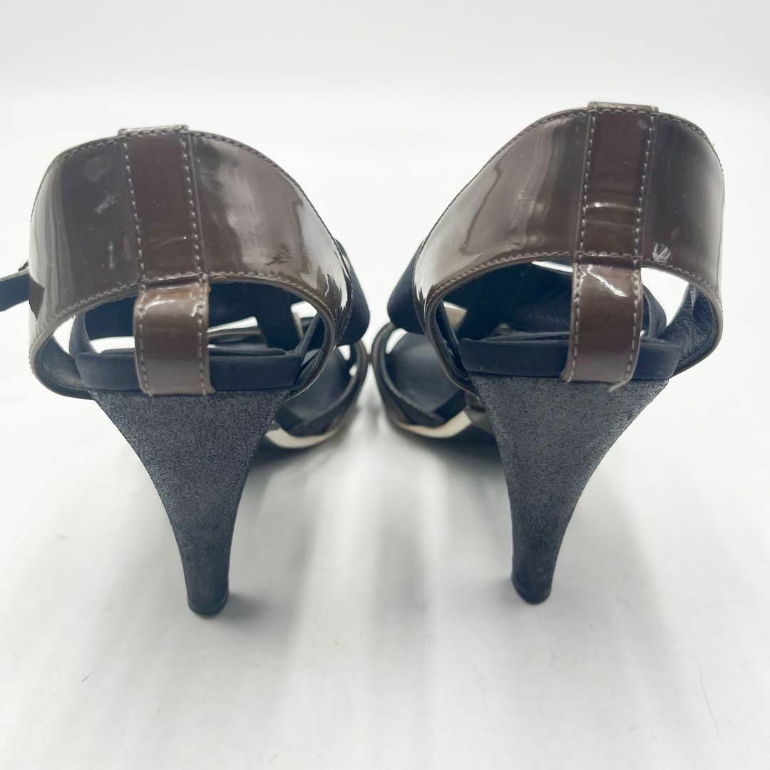 CHANEL(シャネル)の激レア✨ シャネル　CHANEL サンダル　靴 ココマーク エナメル　パテント レディースの靴/シューズ(サンダル)の商品写真