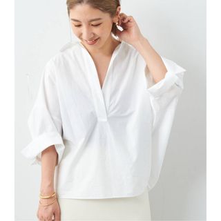 プラージュ(Plage)のPlage 【R’IAM】フォルムスキッパー半袖 シャツ(シャツ/ブラウス(半袖/袖なし))