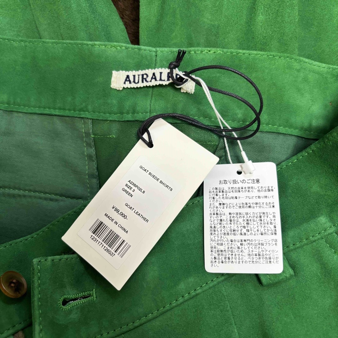 AURALEE - 【AURALEE】2023ss GOAT SUEDE SHORTSの通販 by ppp's AURALEE - 【AURALEE】2023ss GOAT SUEDE SHORTSの通販 by ppp's