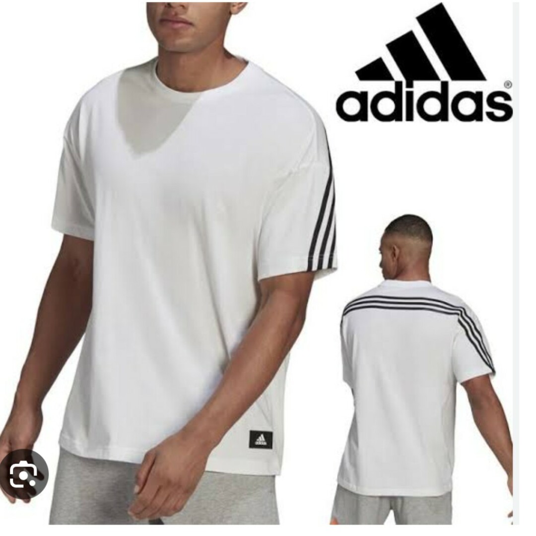 adidas(アディダス)のアディダスTシャツMサイズ メンズのトップス(Tシャツ/カットソー(半袖/袖なし))の商品写真