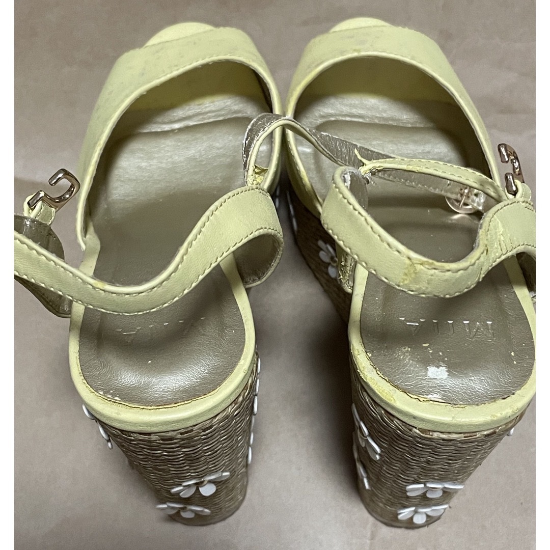 MIIA(ミーア)のMIIA 3Dフラワーサンダル レディースの靴/シューズ(サンダル)の商品写真