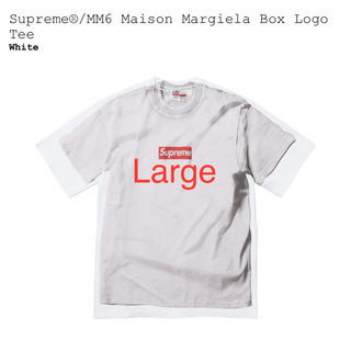 Supreme - Supreme MM6 Margiela Box Logo Tee Mサイズの通販 by でぶ ...