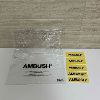 AMBUSH ジップ収納袋 シール ステッカーセット