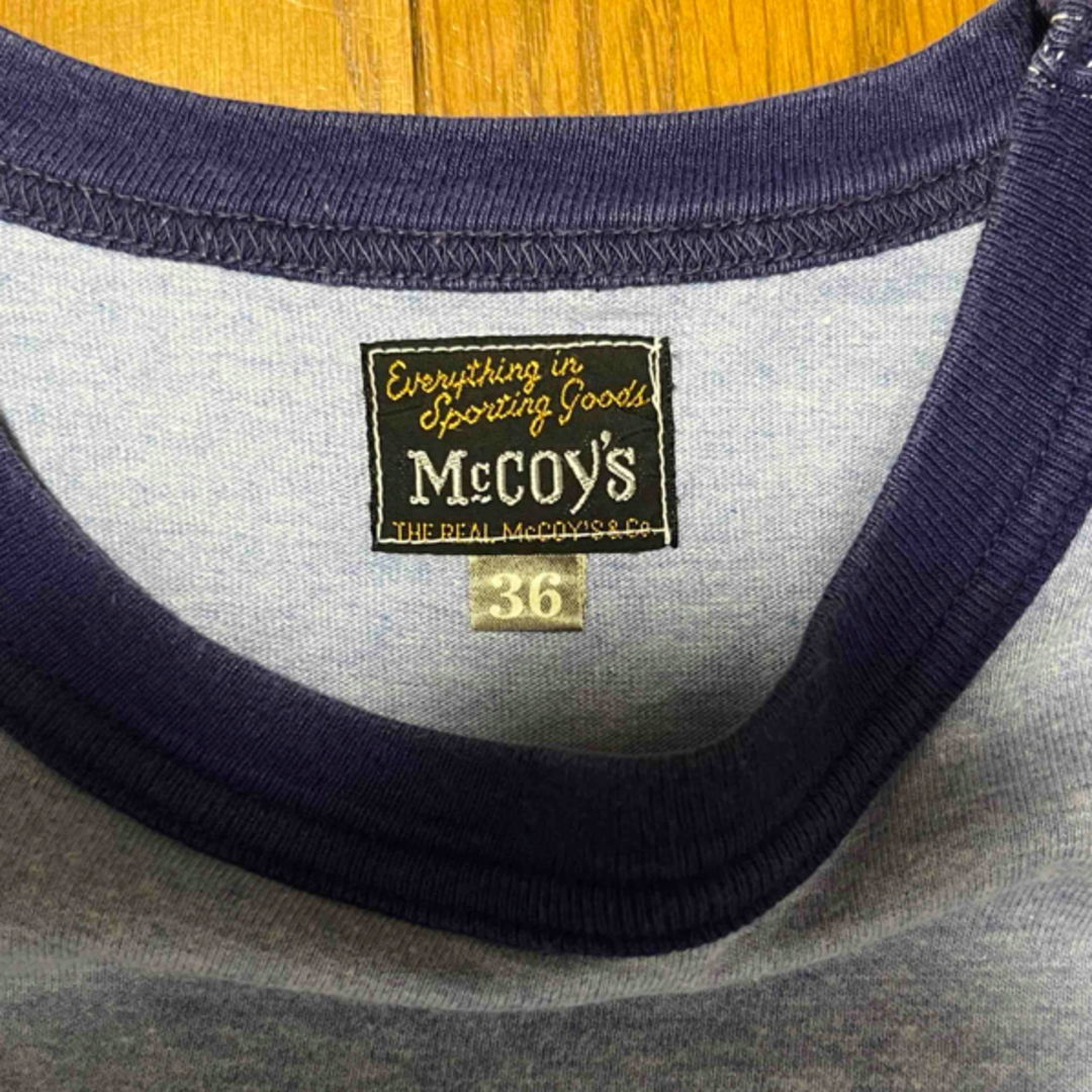 THE REAL McCOY'S(ザリアルマッコイズ)のリアルマッコイズ　Ｔシャツ　36 メンズのトップス(Tシャツ/カットソー(半袖/袖なし))の商品写真