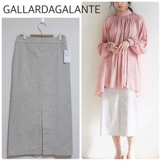 GALLARDA GALANTE - 【新品タグ付】GALLARDAGALANTEリネンタイトスカート　ベージュ