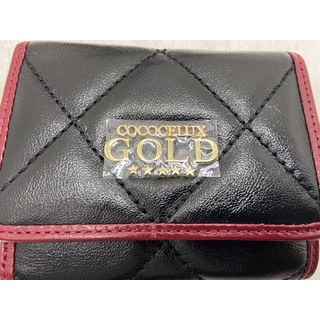 S60299 COCOCELUX GOLD/キルティング/財布/ 新品(キーケース)