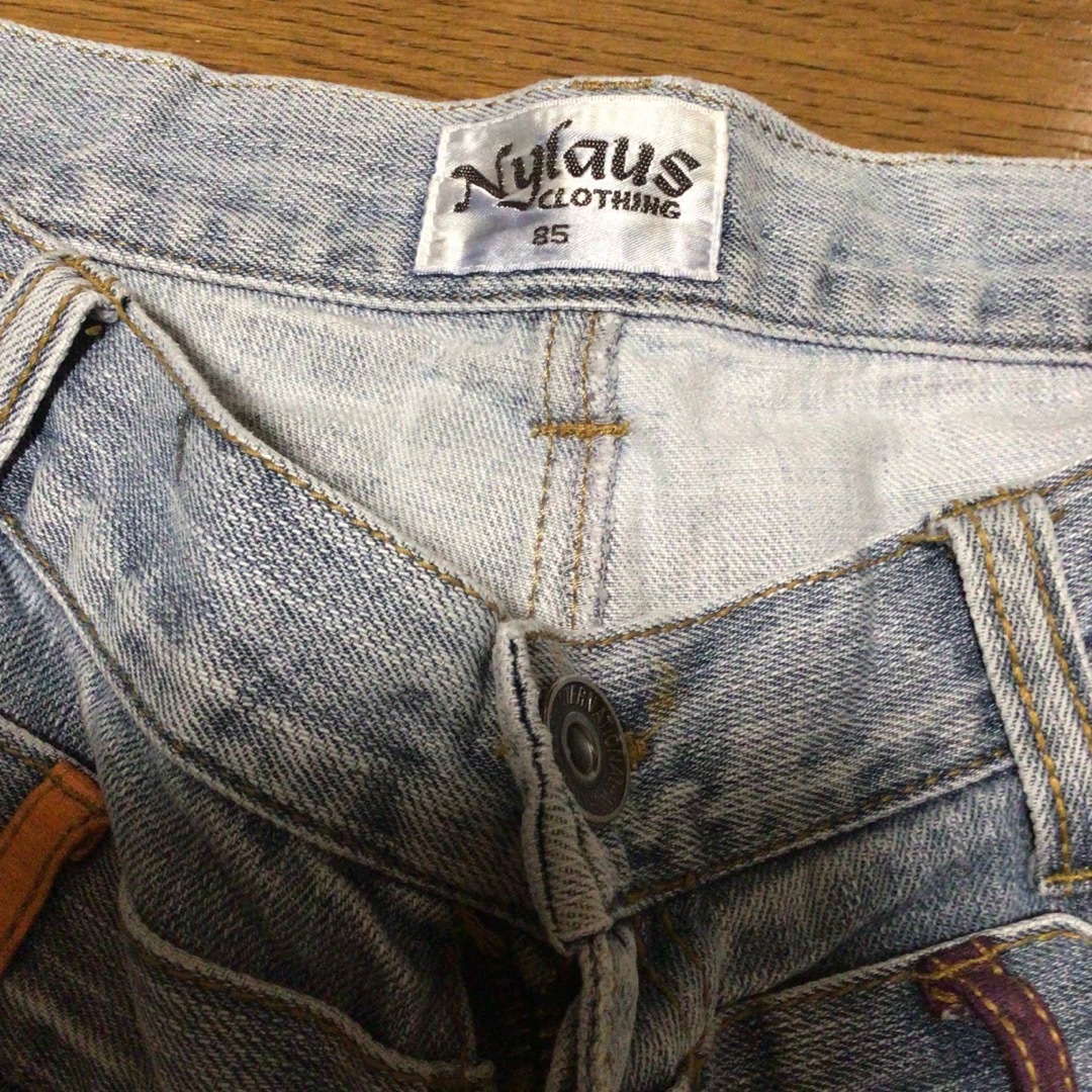 Nylaus(ナイラス)のNylaus メンズ　パンツ　ハーフパンツ　デニムパンツ メンズのパンツ(デニム/ジーンズ)の商品写真