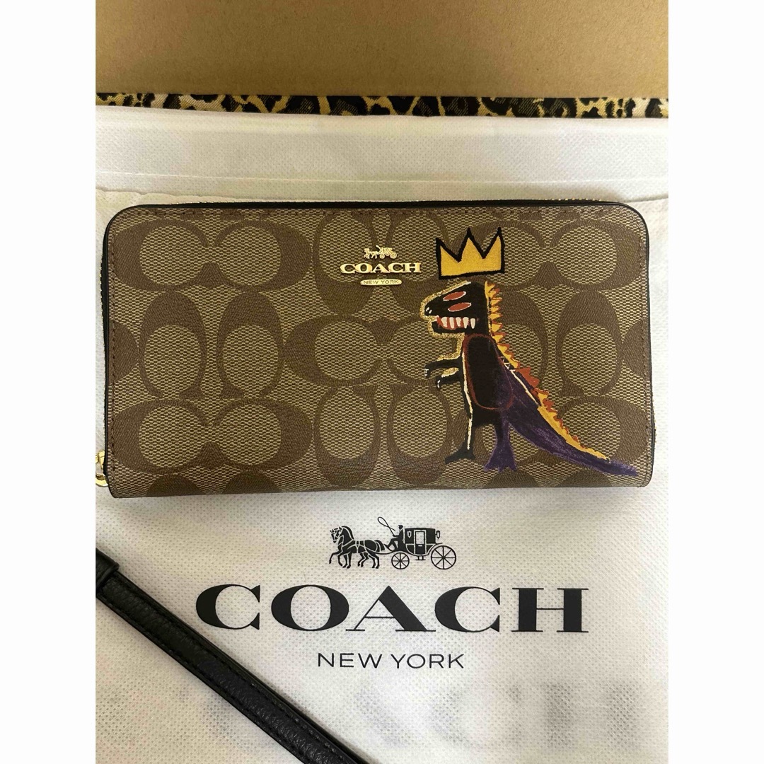 COACH(コーチ)の正規品 本物 希少 激レア コーチ COACH バスキアコラボ 即完売 廃盤 レディースのファッション小物(財布)の商品写真