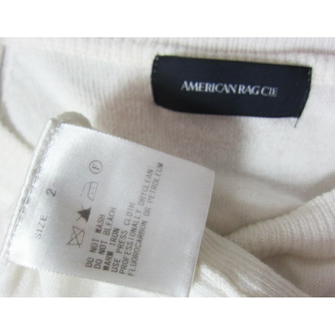 AMERICAN RAG CIE(アメリカンラグシー)のアメリカンラグシー　半袖　ニット　メンズ Tシャツ Mサイズ メンズのトップス(Tシャツ/カットソー(七分/長袖))の商品写真