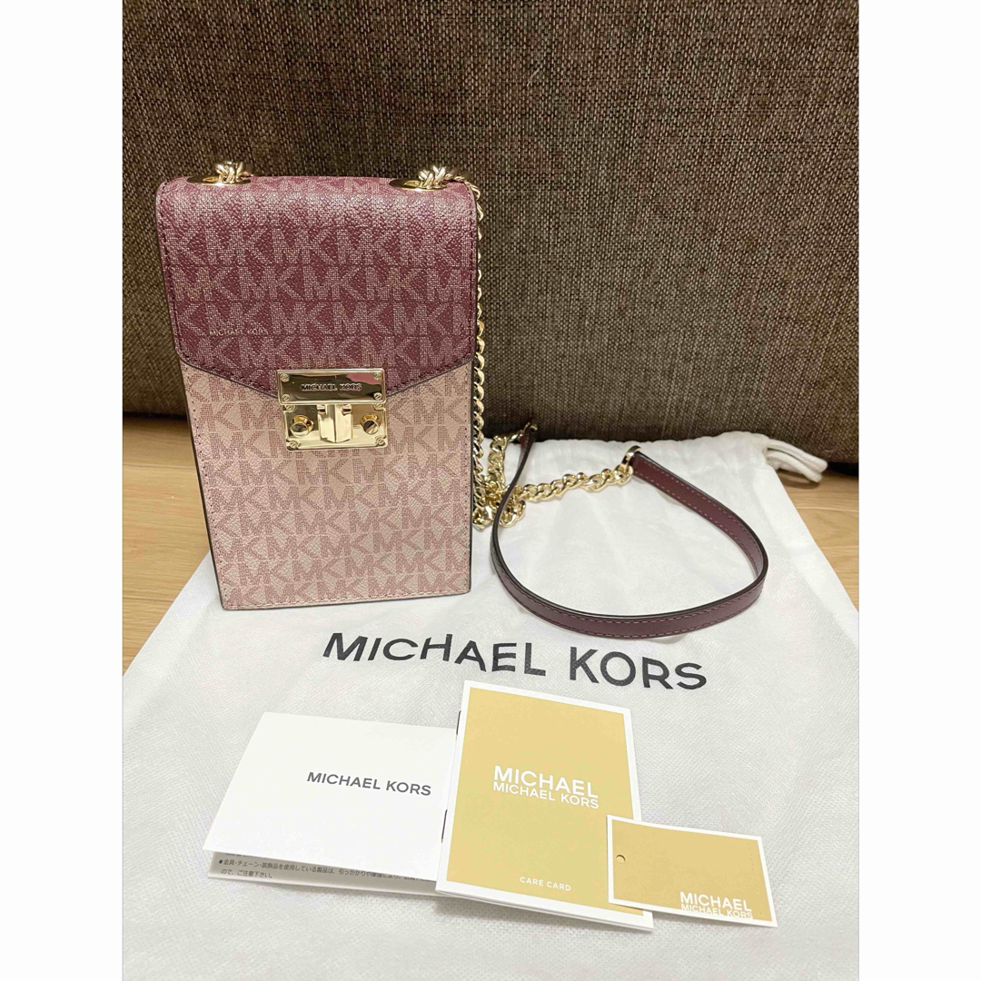 Michael Kors(マイケルコース)のMICHAEL KORS マイケルコース ショルダーバッグ スマホショルダー レディースのバッグ(ショルダーバッグ)の商品写真