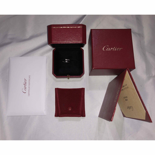 カルティエ(Cartier)のCartier　カルティエ　ジュストアンクルリング　ホワイトゴールド　50(リング(指輪))