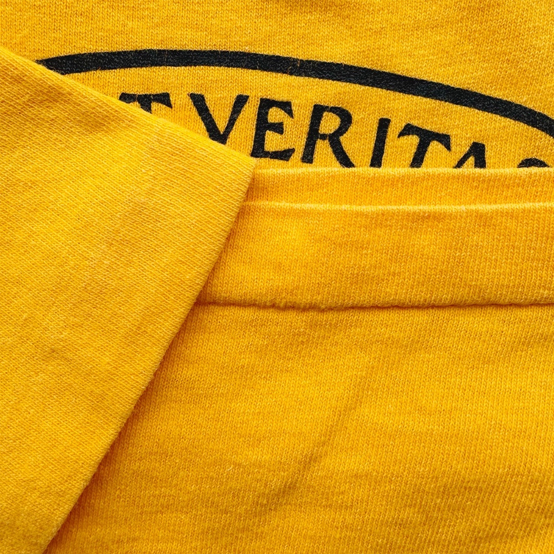 VINTAGE(ヴィンテージ)の90sヴィンテージ｜YALE University  カレッジTシャツ [L] メンズのトップス(Tシャツ/カットソー(半袖/袖なし))の商品写真