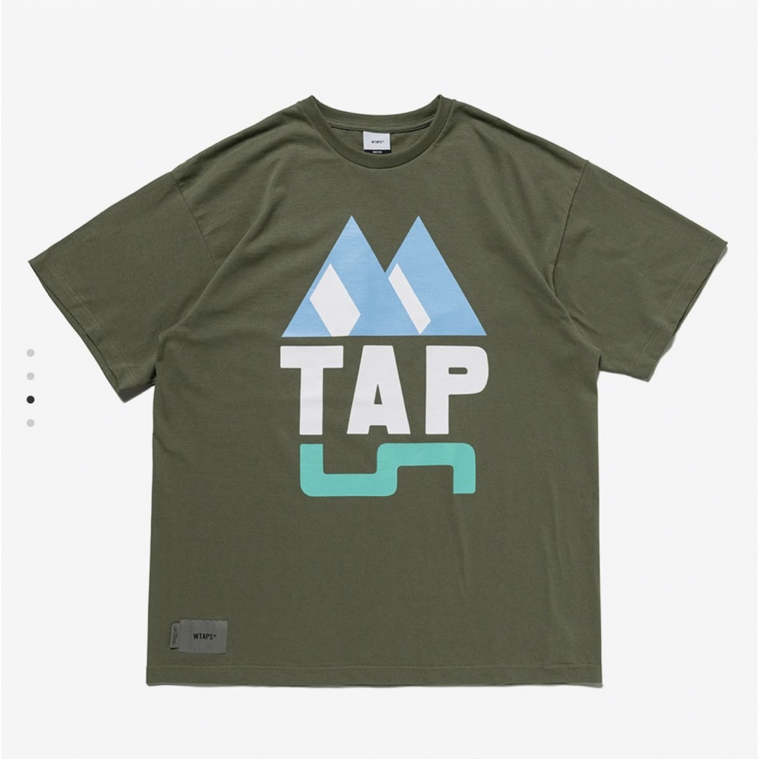 W)taps(ダブルタップス)のWTAPSダブルタップスTシャツTHAWサイズL新品オリーブWTVUA メンズのトップス(Tシャツ/カットソー(半袖/袖なし))の商品写真