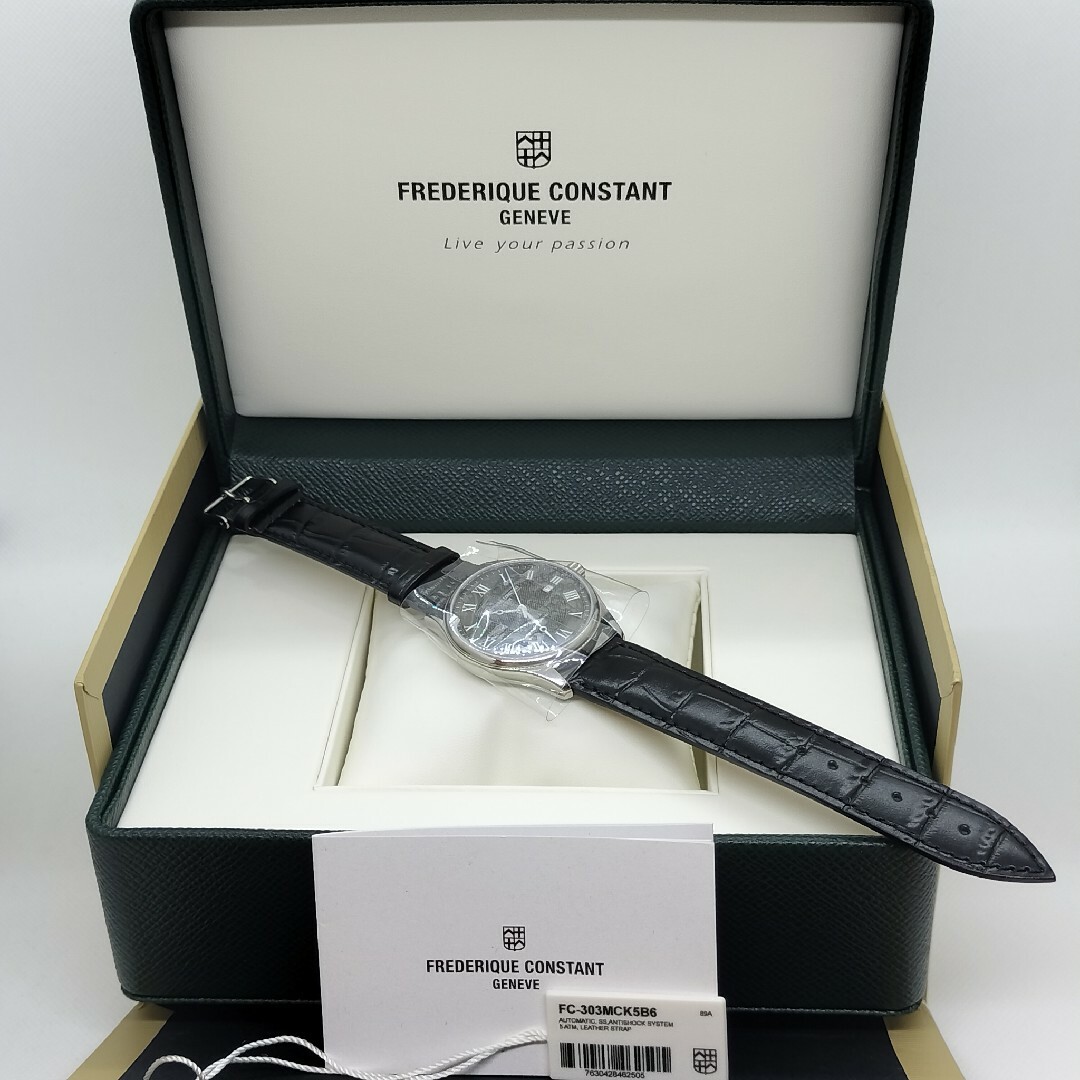 FREDERIQUE CONSTANT(フレデリックコンスタント)の【未使用】フレデリックコンスタントインデックスFC-303MCK5B6箱付き メンズの時計(腕時計(アナログ))の商品写真