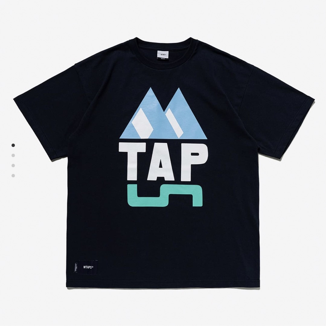 W)taps(ダブルタップス)のWTAPSダブルタップスTシャツTHAWサイズM新品ネイビーWTVUA メンズのトップス(Tシャツ/カットソー(半袖/袖なし))の商品写真