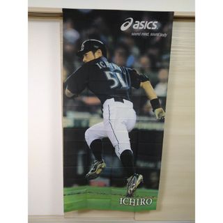 asics - 【非売品】新品未使用 ASICS イチロー ICHIRO タペストリー