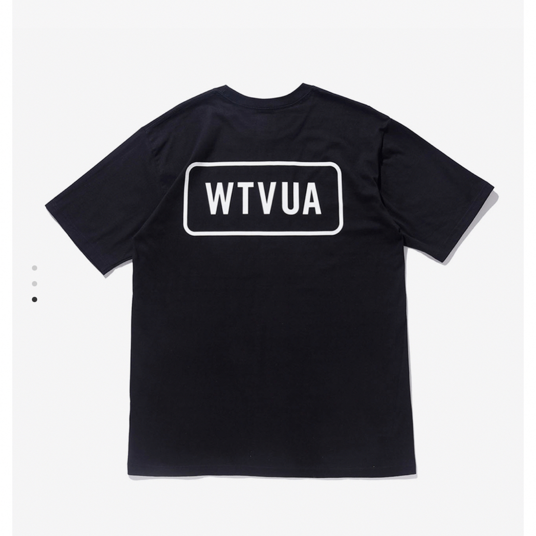 W)taps(ダブルタップス)のWTAPSダブルタップスTシャツWTVUAサイズM新品ブラック メンズのトップス(Tシャツ/カットソー(半袖/袖なし))の商品写真