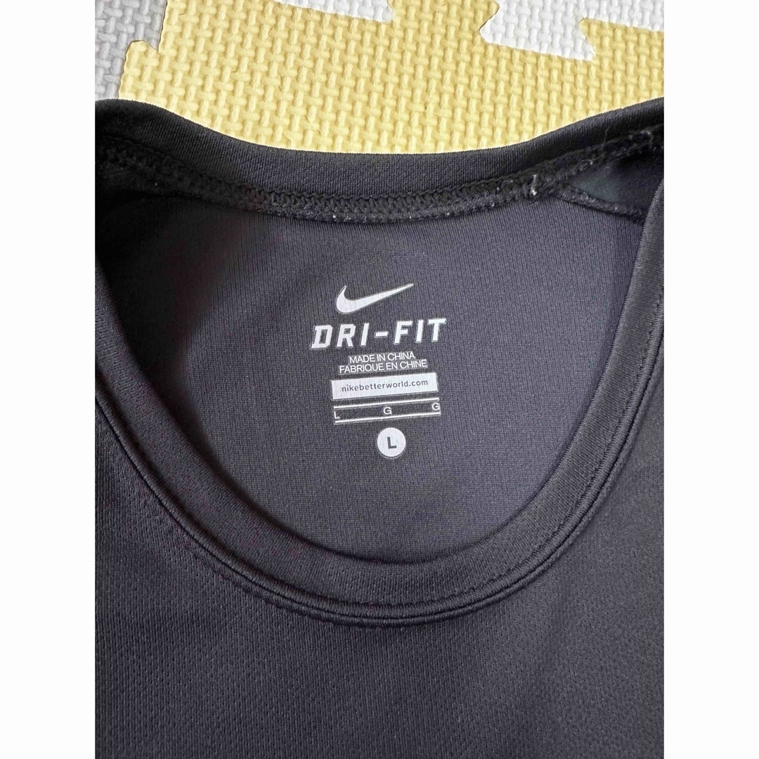 NIKE(ナイキ)の【NIKE】　ナイキ　ドライフィット　Tシャツ　L レディースのトップス(Tシャツ(半袖/袖なし))の商品写真