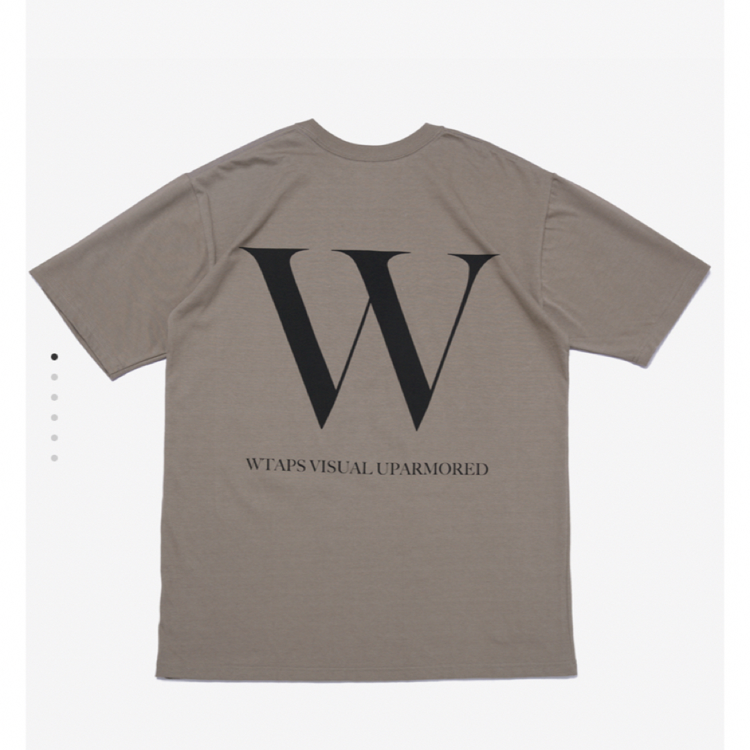 W)taps(ダブルタップス)のWTAPSダブルタップスTシャツWサイズM新品ベージュWTVUA メンズのトップス(Tシャツ/カットソー(半袖/袖なし))の商品写真