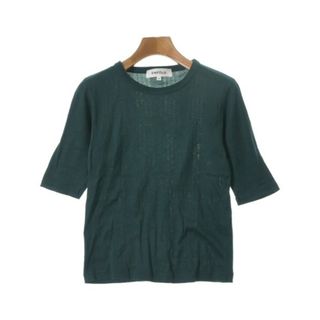 エンフォルド(ENFOLD)のENFOLD エンフォルド Tシャツ・カットソー 36(S位) 緑 【古着】【中古】(カットソー(半袖/袖なし))