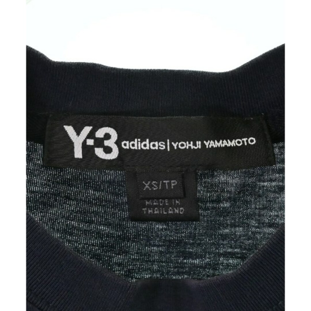 Y-3(ワイスリー)のY-3 ワイスリー Tシャツ・カットソー XS 紺 【古着】【中古】 メンズのトップス(Tシャツ/カットソー(半袖/袖なし))の商品写真