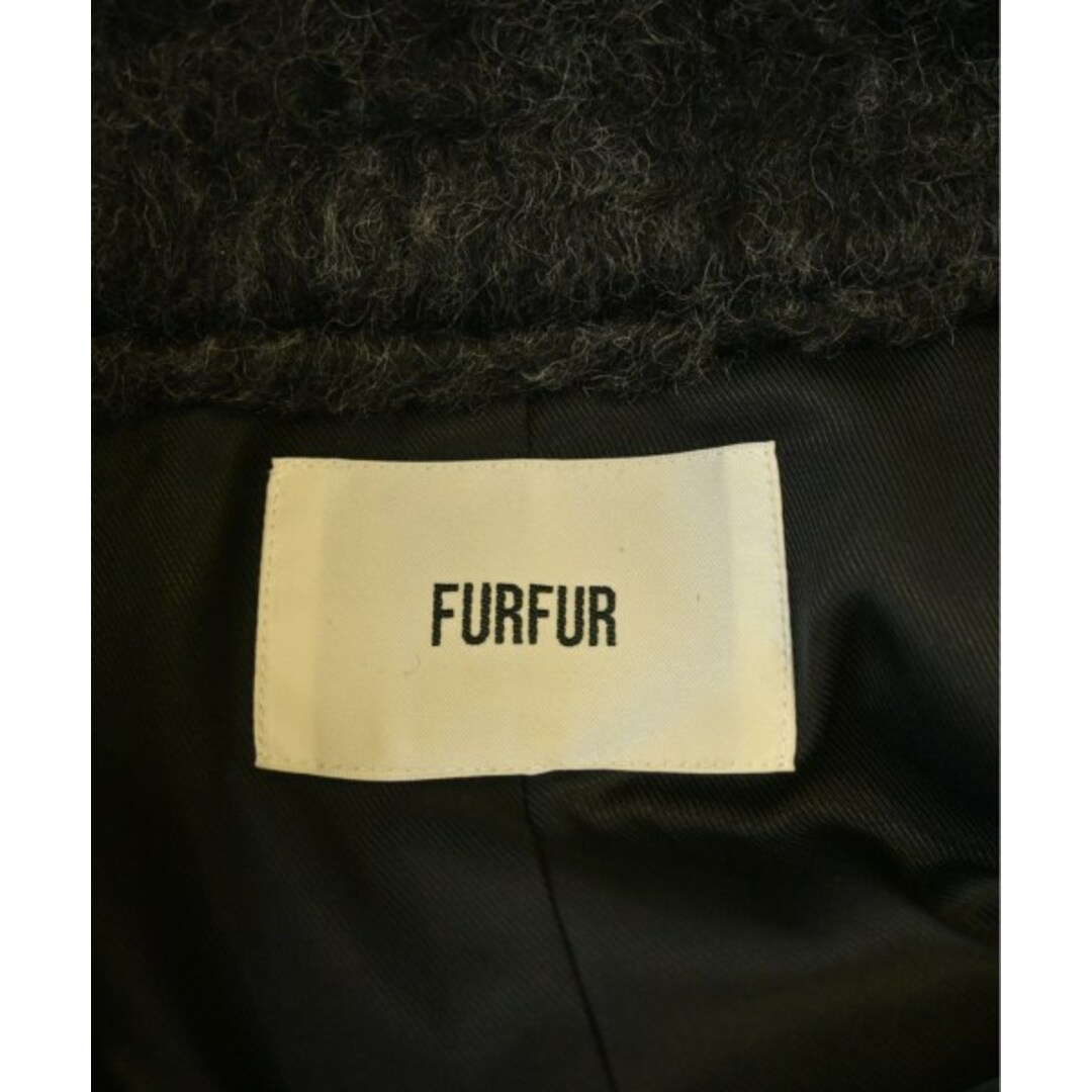 fur fur(ファーファー)のFURFUR ファーファー ブルゾン F グレー 【古着】【中古】 レディースのジャケット/アウター(その他)の商品写真