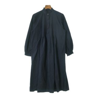 ユナイテッドアローズ(UNITED ARROWS)のUNITED ARROWS シャツワンピース -(M位) 紺 【古着】【中古】(その他)