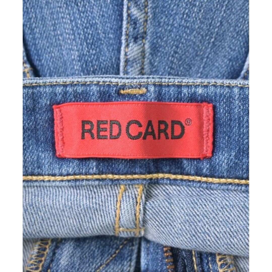RED CARD(レッドカード)のRED CARD レッドカード デニムパンツ 25(S位) 青(デニム) 【古着】【中古】 レディースのパンツ(デニム/ジーンズ)の商品写真