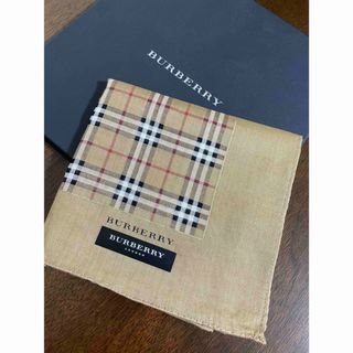 バーバリー(BURBERRY)のバーバリー⭐️レア⭐️人気色⭐️ノバチェック⭐️ハンカチ(ハンカチ)