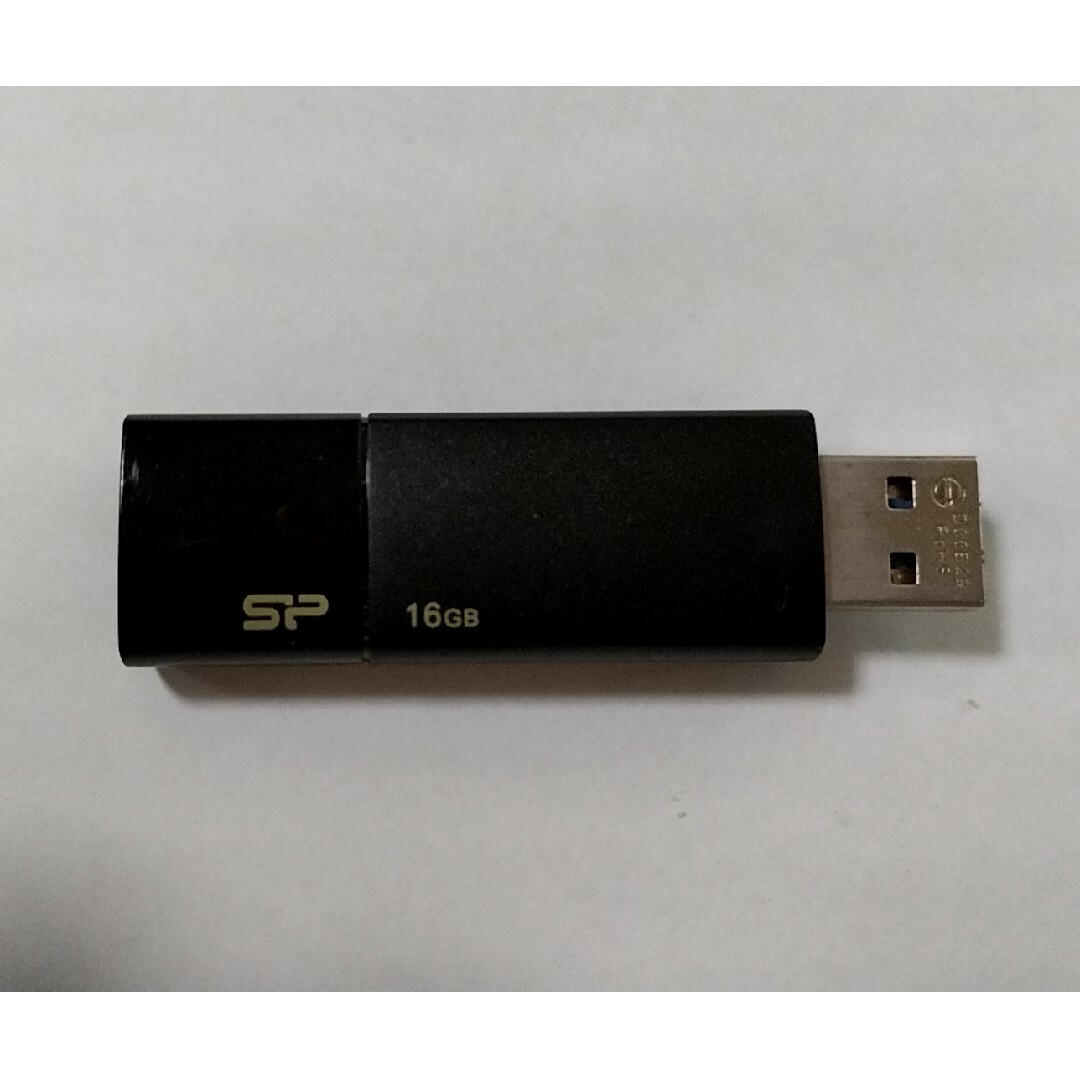 ★送料無料★シリコンパワー USBフラッシュメモリ 16GB スマホ/家電/カメラのPC/タブレット(PC周辺機器)の商品写真