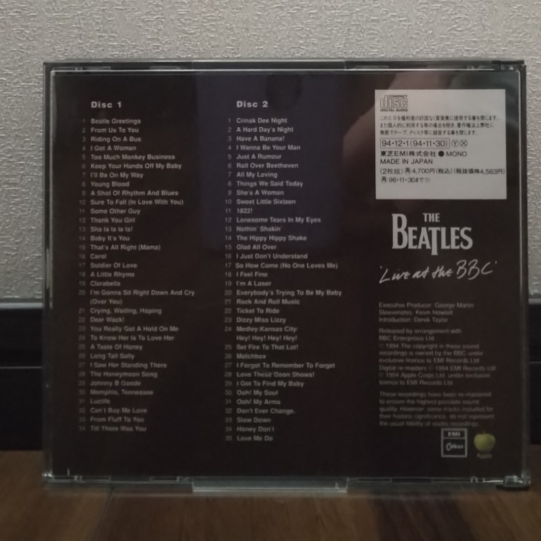 THE BEATLES(ビートルズ)の＊519 【CD2枚】THE BEATLES   Live at the BBC エンタメ/ホビーのCD(ポップス/ロック(洋楽))の商品写真