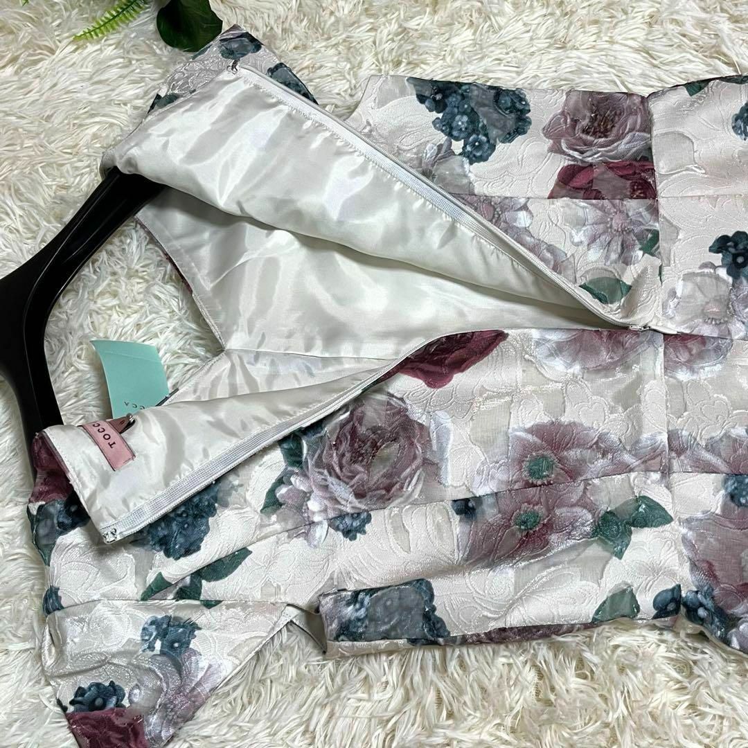 タグ付き未使用】トッカ 復刻 ATELIER SENKA ドレス 花柄 タグ付き未使用】トッカ 復刻 ATELIER SENKA ドレス 花柄