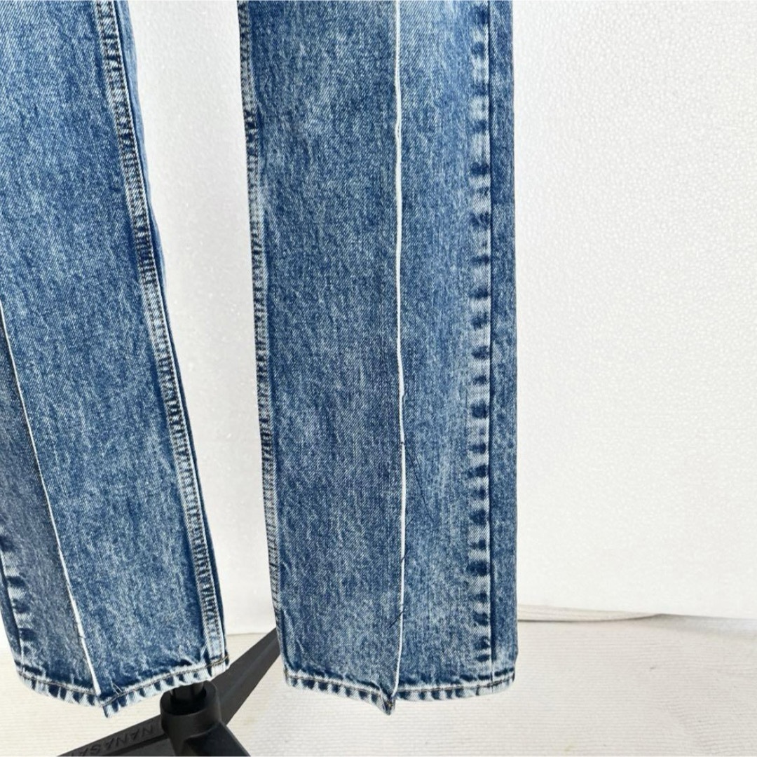 Maison Martin Margiela(マルタンマルジェラ)のMaison Margiela マルジェラ　ストレートデニムパンツ　ジーンズ　S レディースのパンツ(デニム/ジーンズ)の商品写真