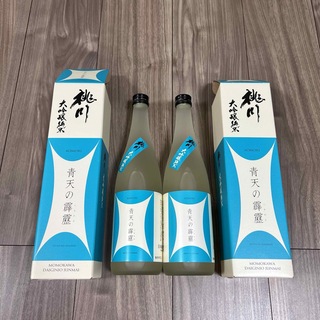 【2本セット】青天の霹靂　桃川　大吟醸純米 720ml(日本酒)