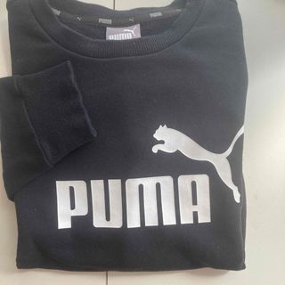 プーマ(PUMA)のPUMA トレーナー　ブラック　Ｍ(その他)