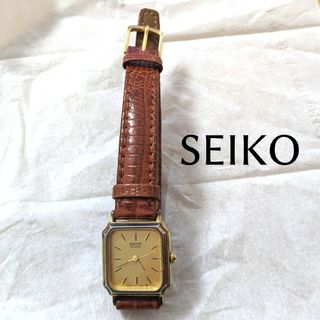 セイコー(SEIKO)のSEIKO 腕時計 7321-5100 ゴールド レディース セイコークオーツ(腕時計)