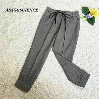 ARTS&SCIENCE - ARTS&SCIENCE easy tapered pants 千鳥柄