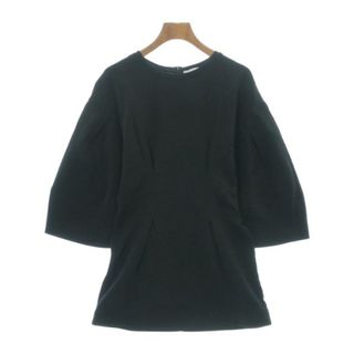 クラネ(CLANE)のCLANE クラネ Tシャツ・カットソー 2(M位) 黒 【古着】【中古】(カットソー(半袖/袖なし))