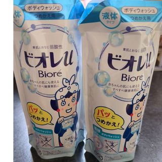 カオウ(花王)のビオレu つめかえ用 340ml×2点(ボディソープ/石鹸)