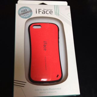 iPhone5専用 iface オレンジ(モバイルケース/カバー)