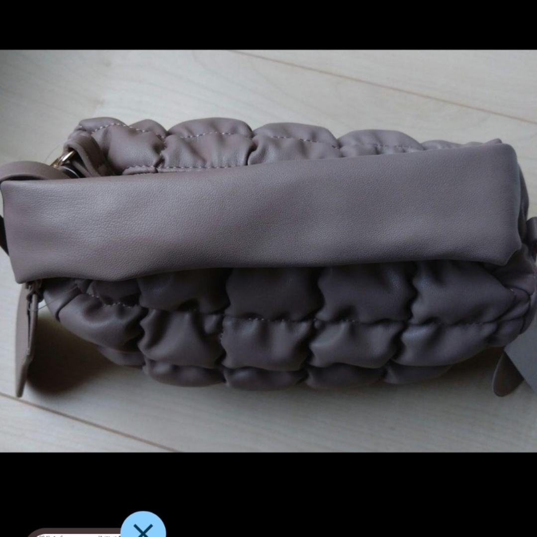 しまむら(シマムラ)の【新品】しまむら yumi ポコポコバッグ  ショルダー 濃薄橙 レディースのバッグ(ショルダーバッグ)の商品写真